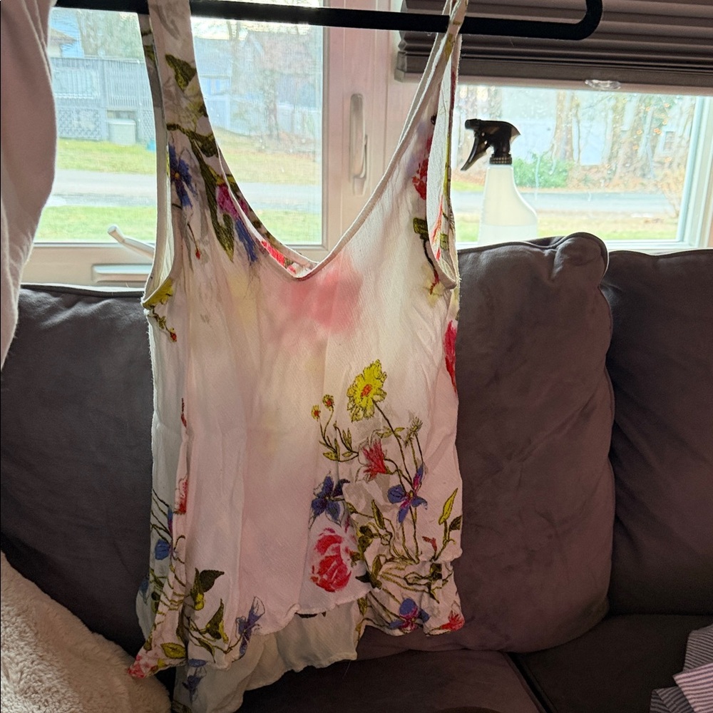Floral Sleeveless Top